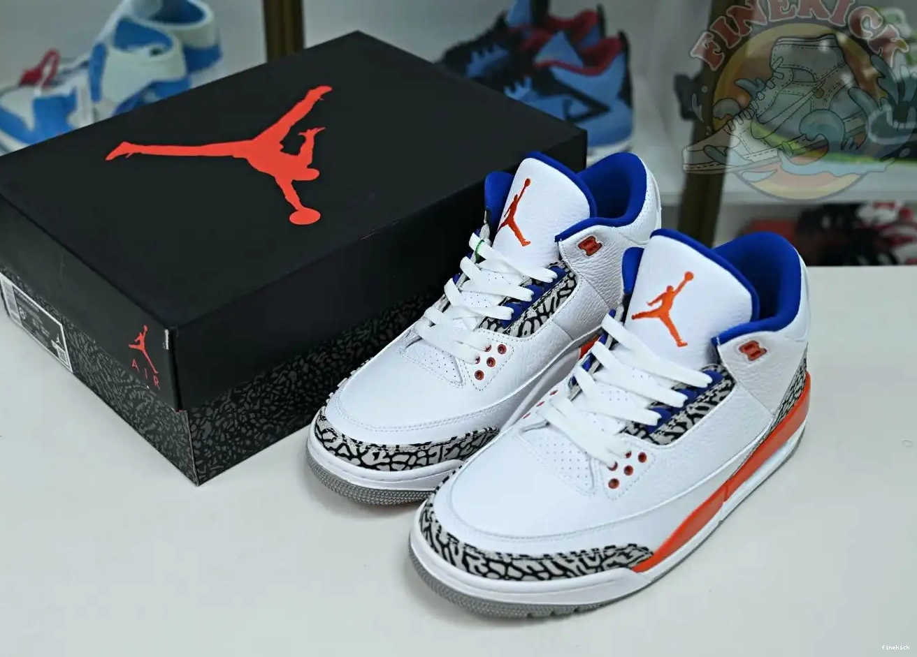 RETRO AIR JORDAN 3 'KNICKS' 0404